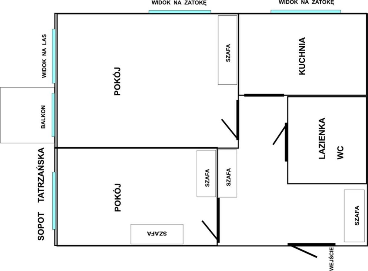Sopot Apartament Kamienny Potok Εξωτερικό φωτογραφία